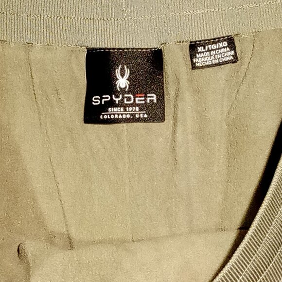 SPYDER Pants  women  XL Fleece lined Jogger  Agave Olive Green Elastic Waist NWT - Picture 12 of 12